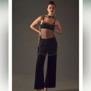 By Anthropologie Rhinestone Cami